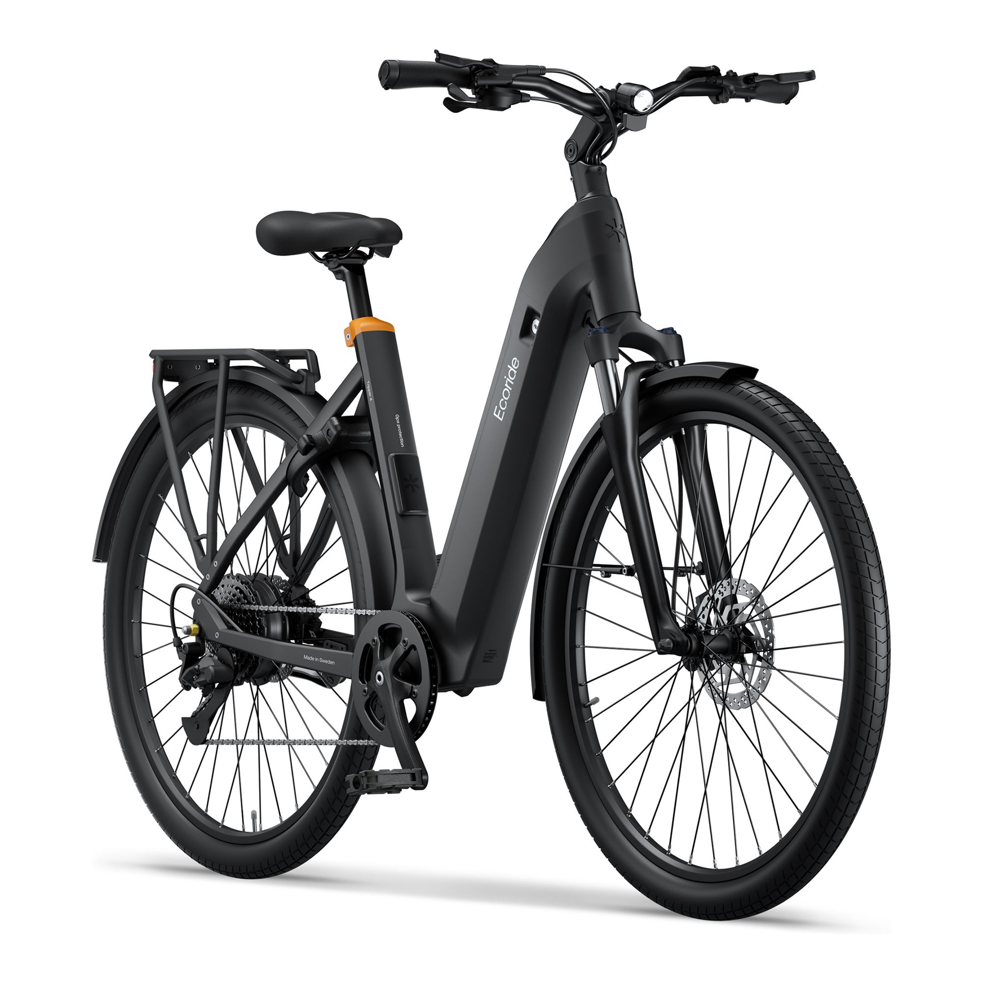 Ecoride Tripper 4, Hub, Low, Cues 9 El-Cykel Sport - 2