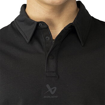 Bauer Premium Core Polo Silicon Hammer logo