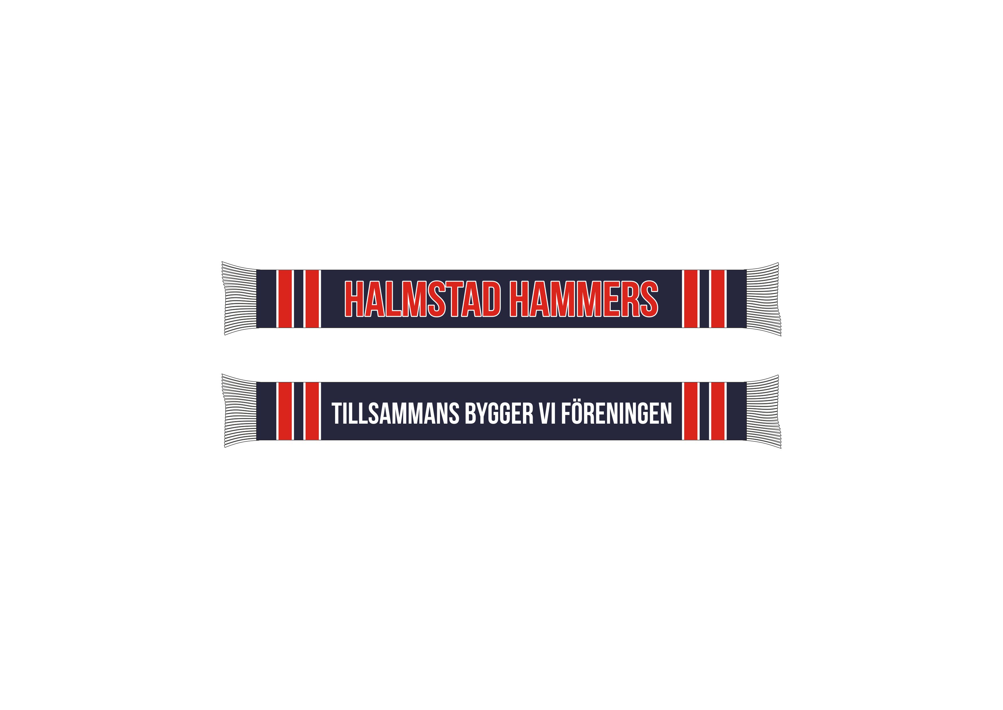 Halsduk Stickad Tillsammans  - 4