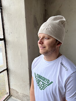 Oversized Cuffed Beanie mössa Baseball