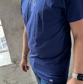 T-shirt Round Neck Navy 