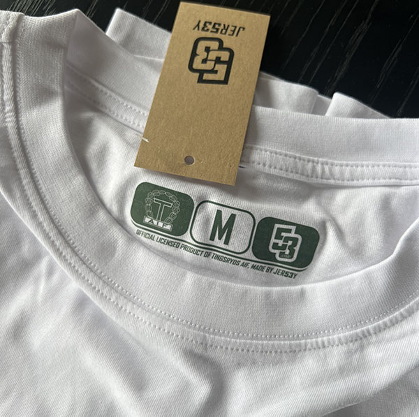 T-shirt Round Neck White Taif - 3