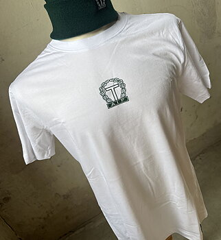 T-shirt Round Neck White Taif
