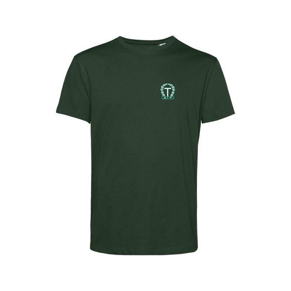 T-shirt Grön Vävt Märke 