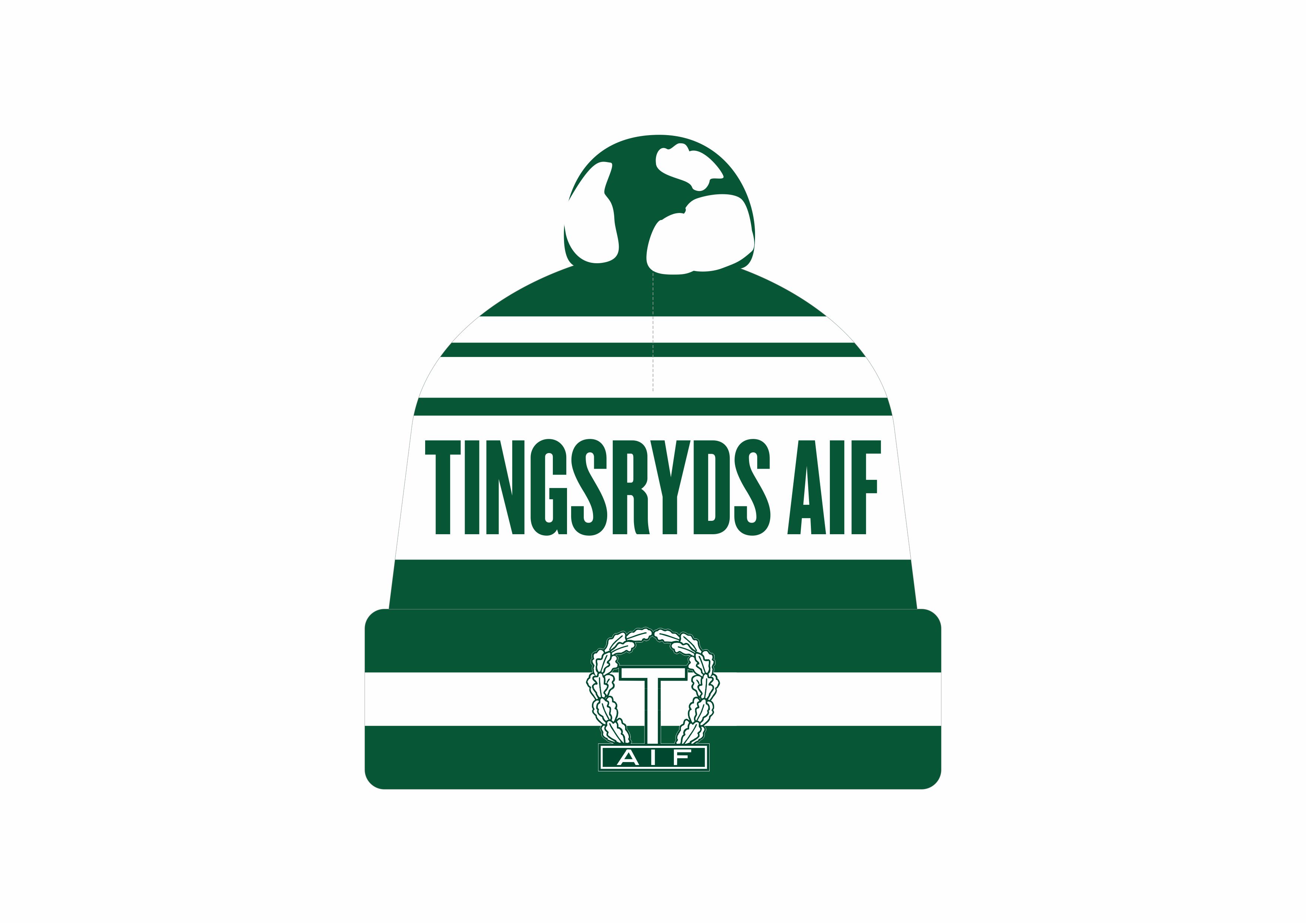Stickad Mössa Tofs Taif - 2