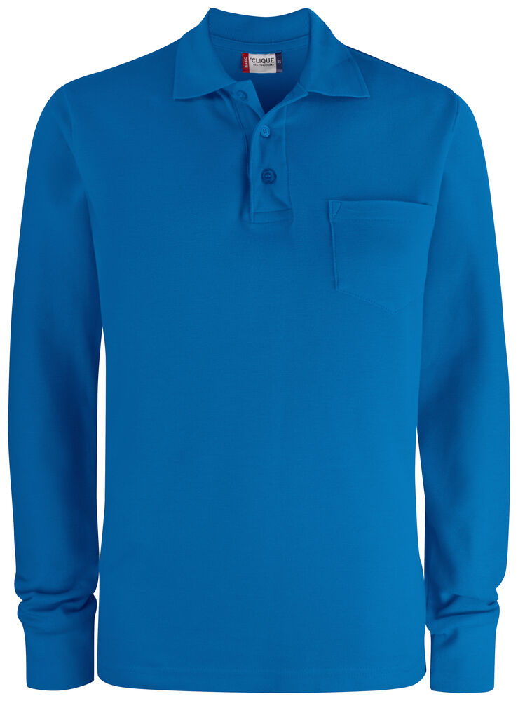 Basic Polo Pocket L/S - 3