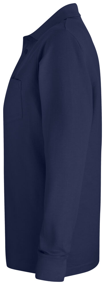 Basic Polo Pocket L/S - 18