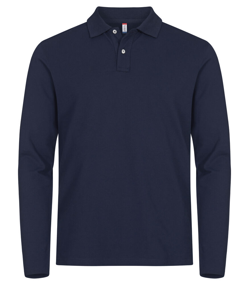 Stretch Premium Polo L/S - 2