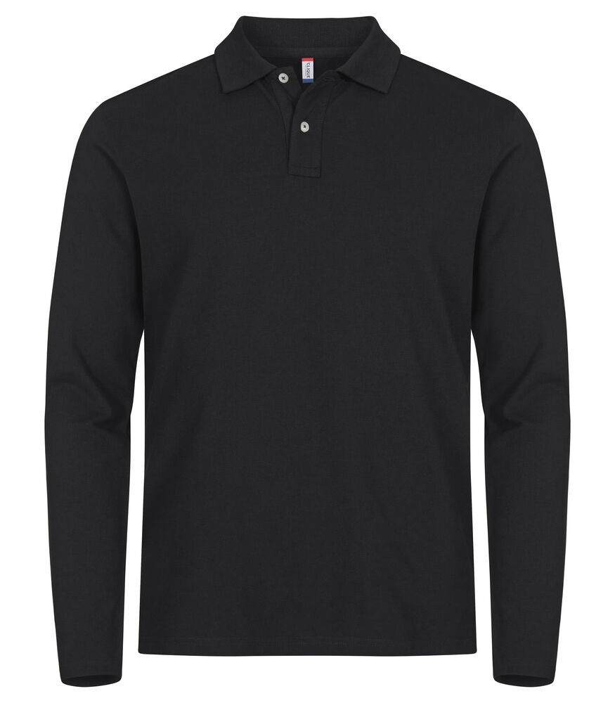 Stretch Premium Polo L/S - 3