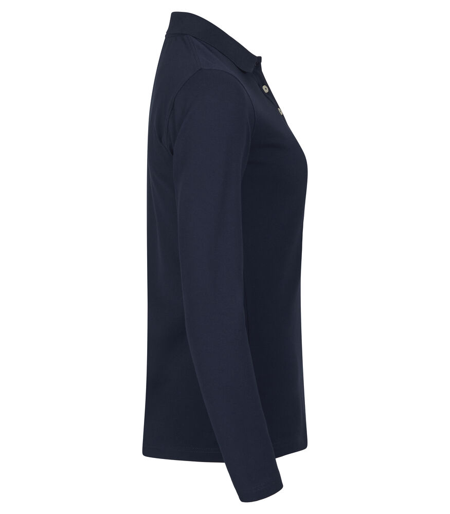 Stretch Premium Polo L/S Women - 6