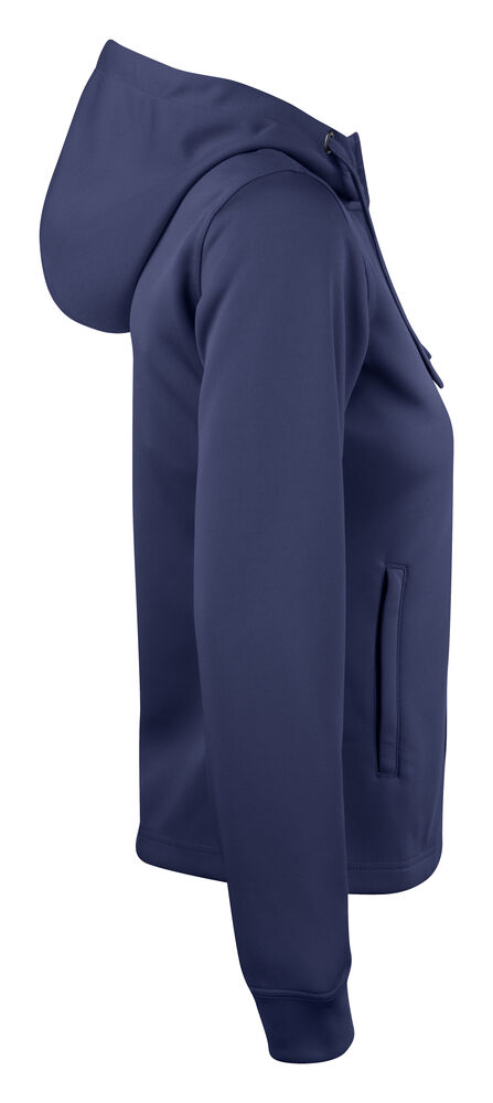 Basic Active Hoody Full Zip Women - 23