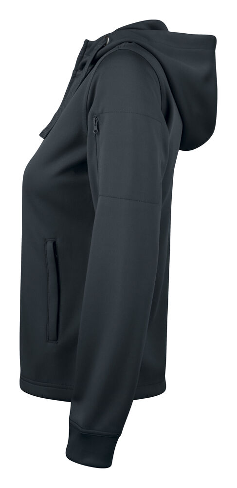 Basic Active Hoody Full Zip Women - 16