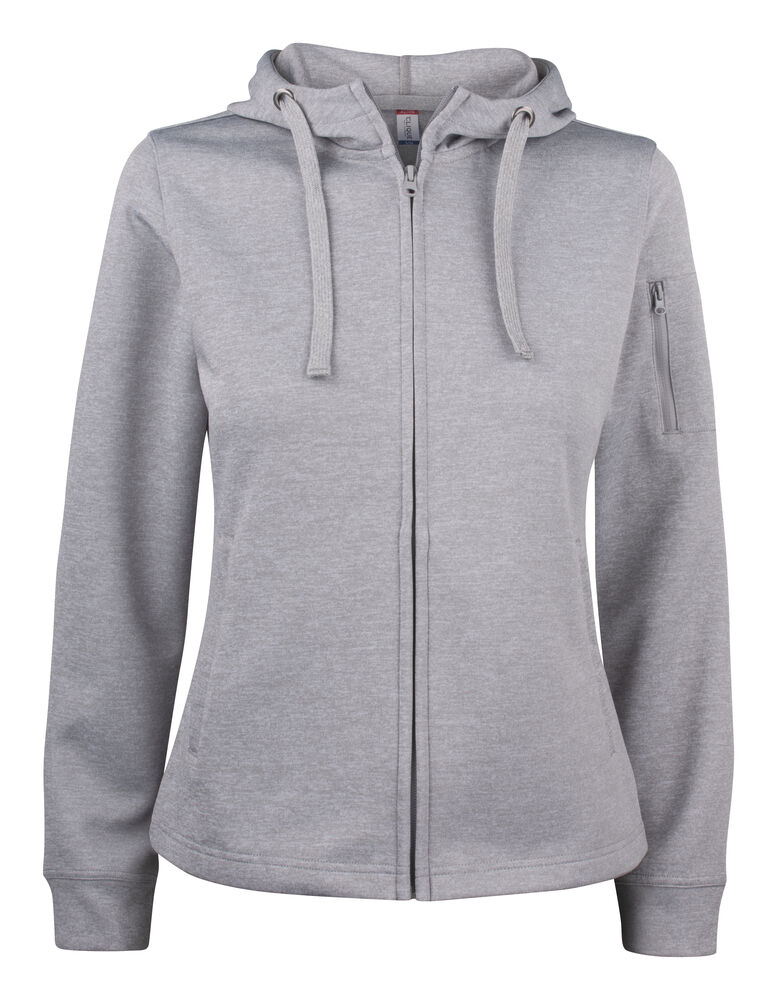 Basic Active Hoody Full Zip Women - 5