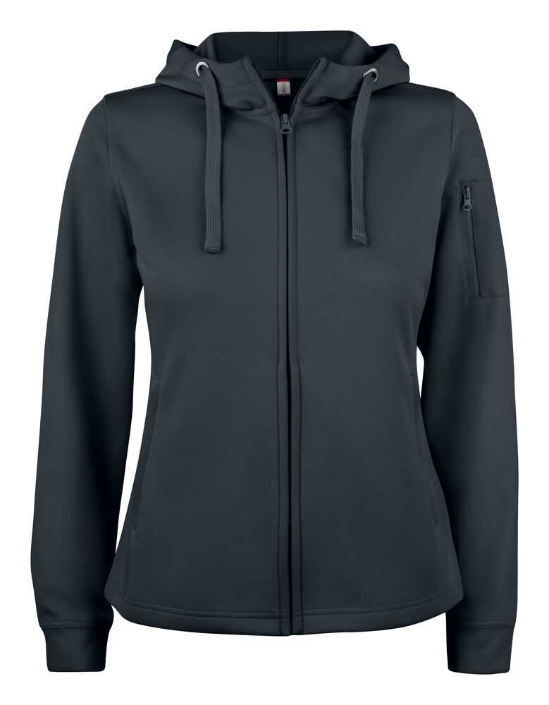 Basic Active Hoody Full Zip Women - 6