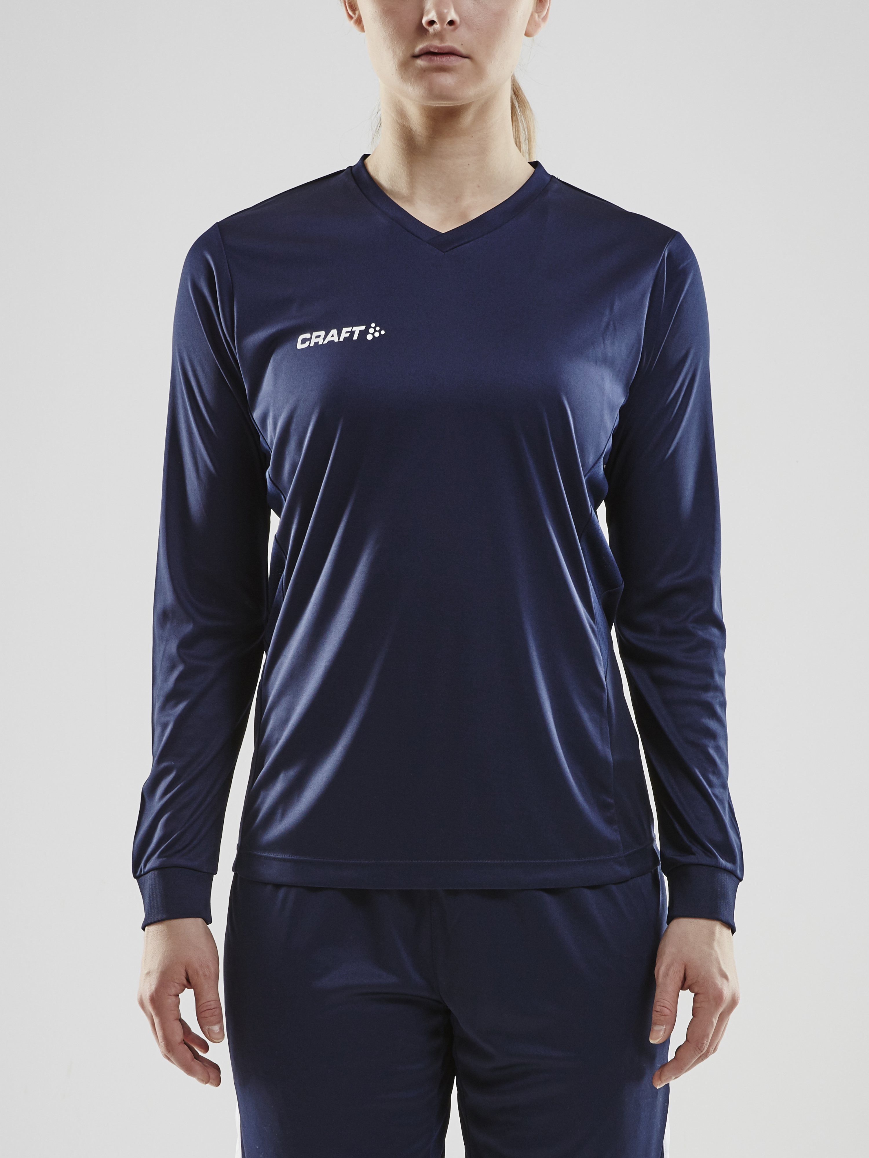 SQUAD GO JERSEY SOLID LS W - 18