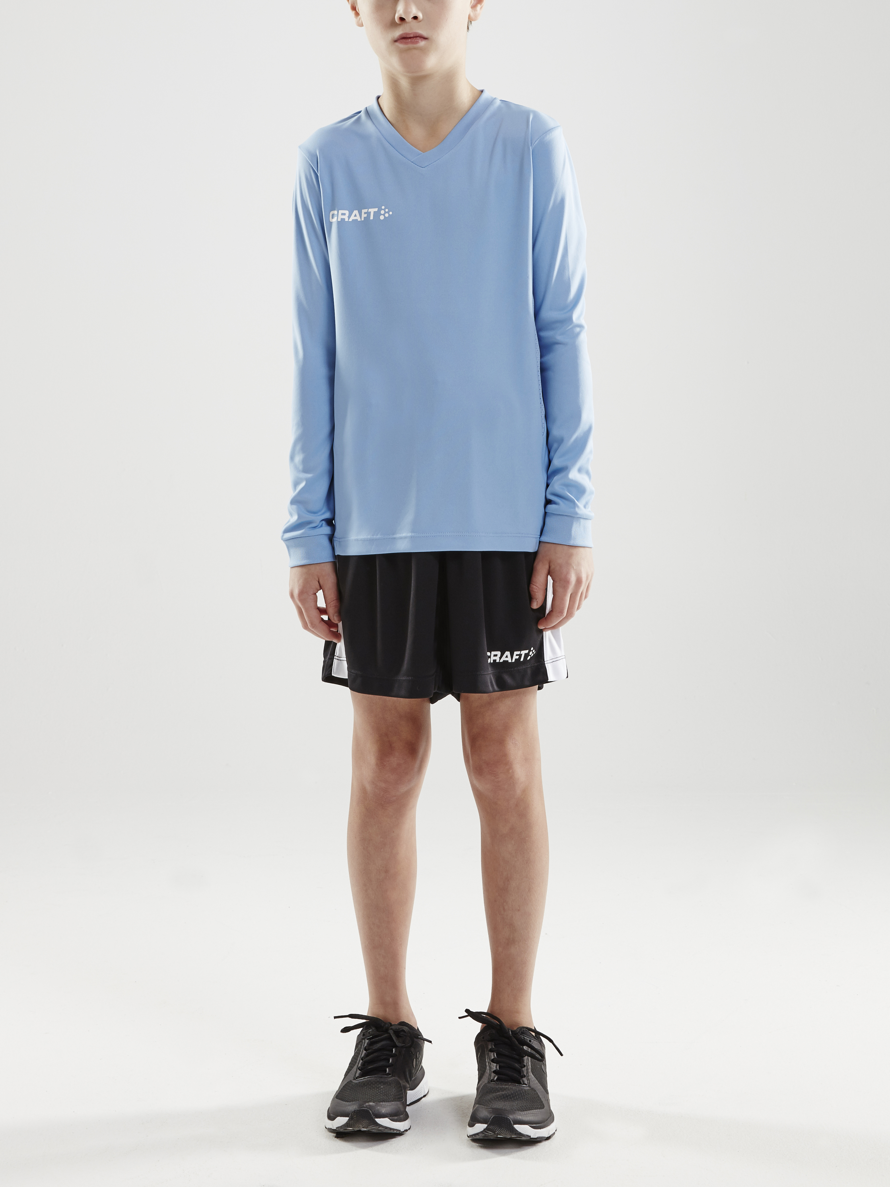 SQUAD GO JERSEY SOLID LS JR - 36