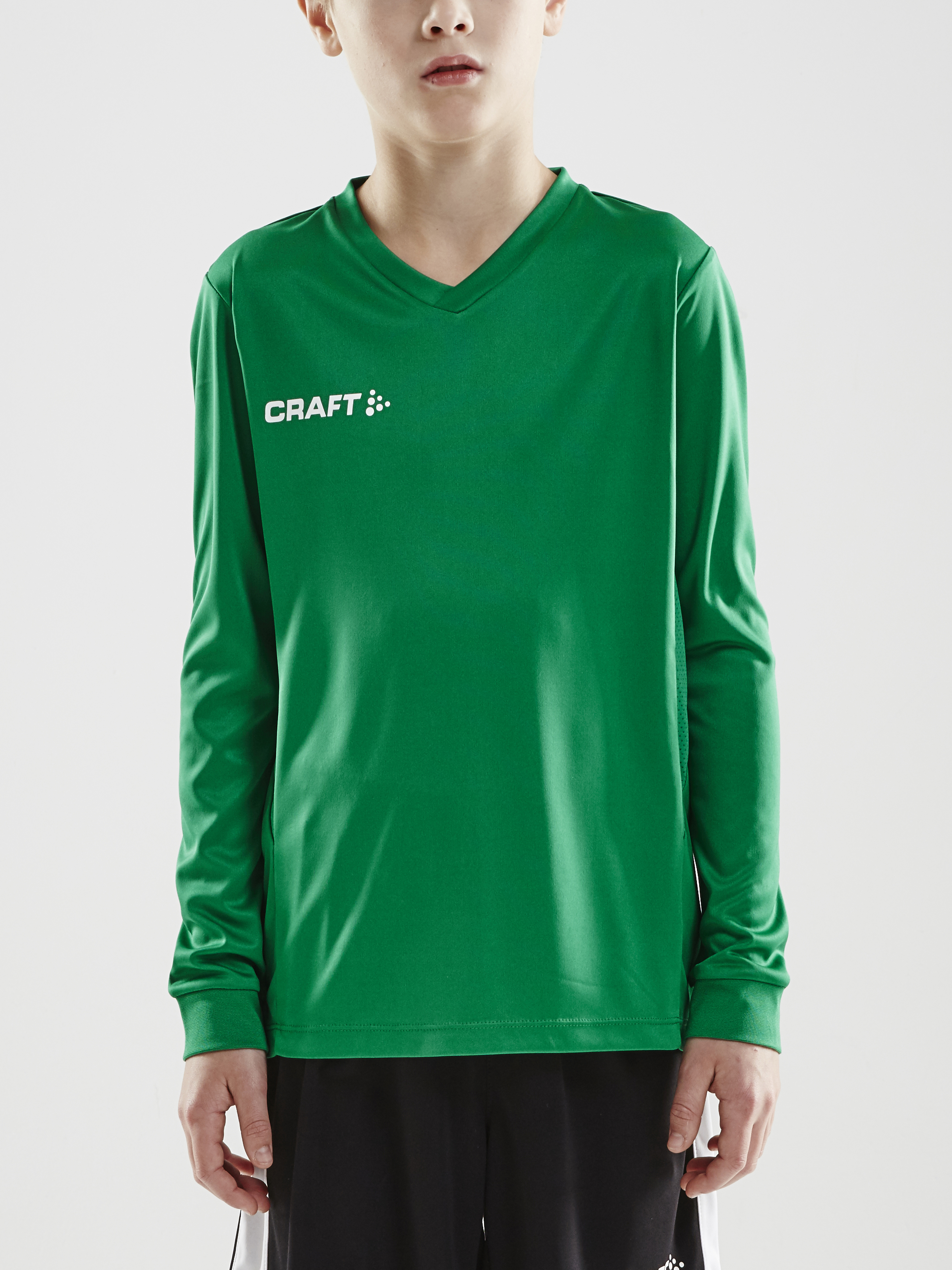 SQUAD GO JERSEY SOLID LS JR - 12