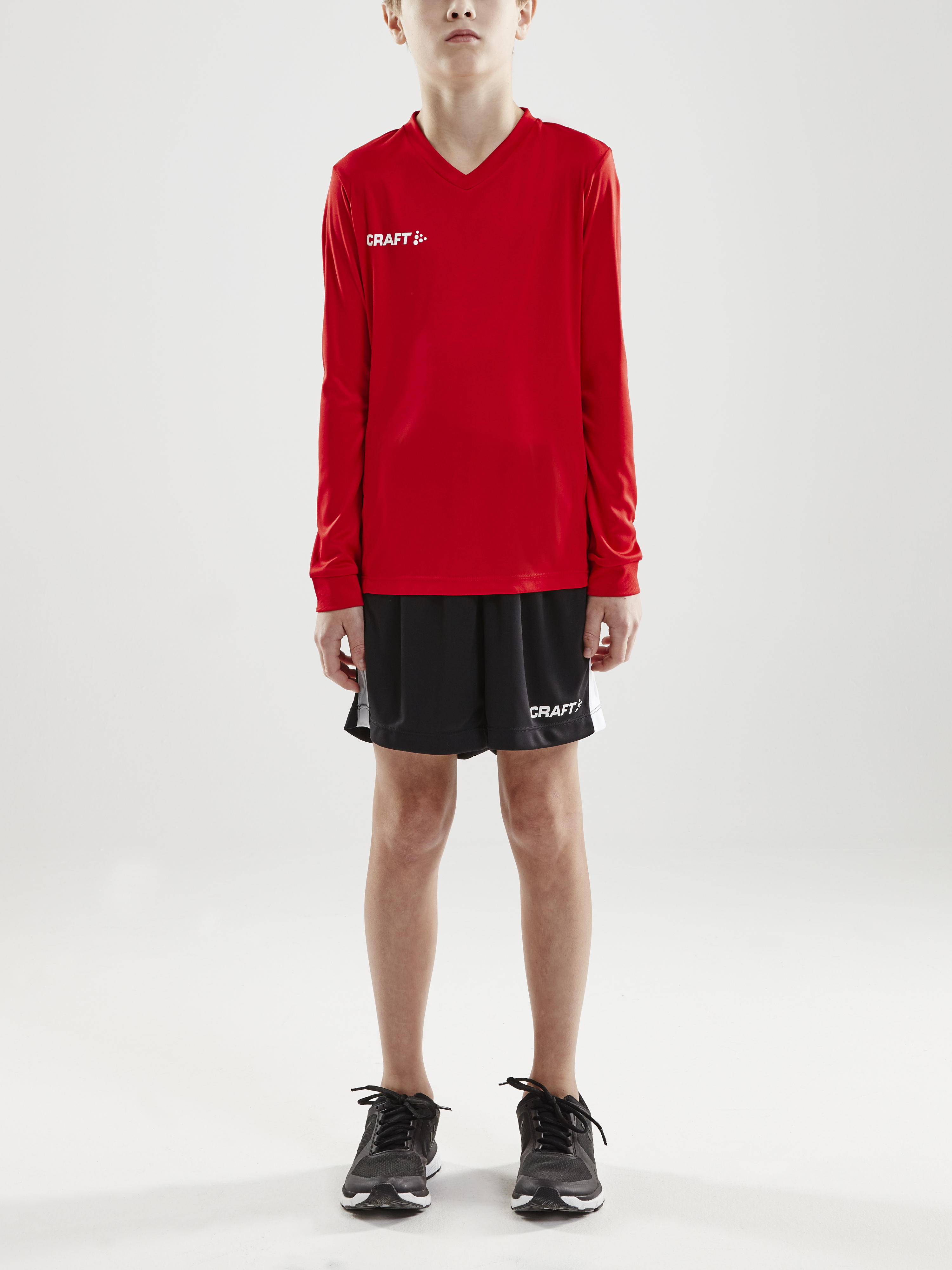 SQUAD GO JERSEY SOLID LS JR - 39