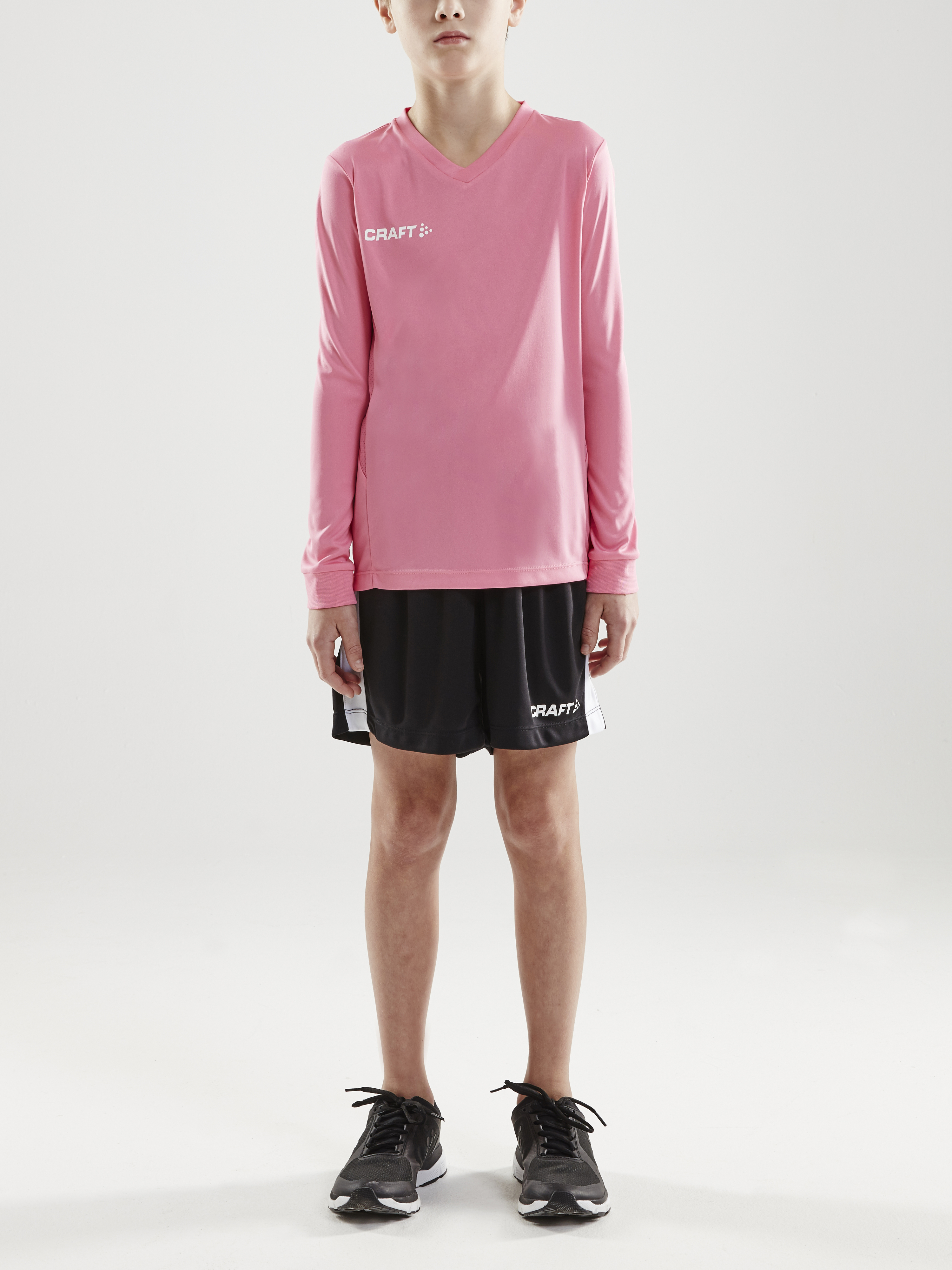 SQUAD GO JERSEY SOLID LS JR - 40