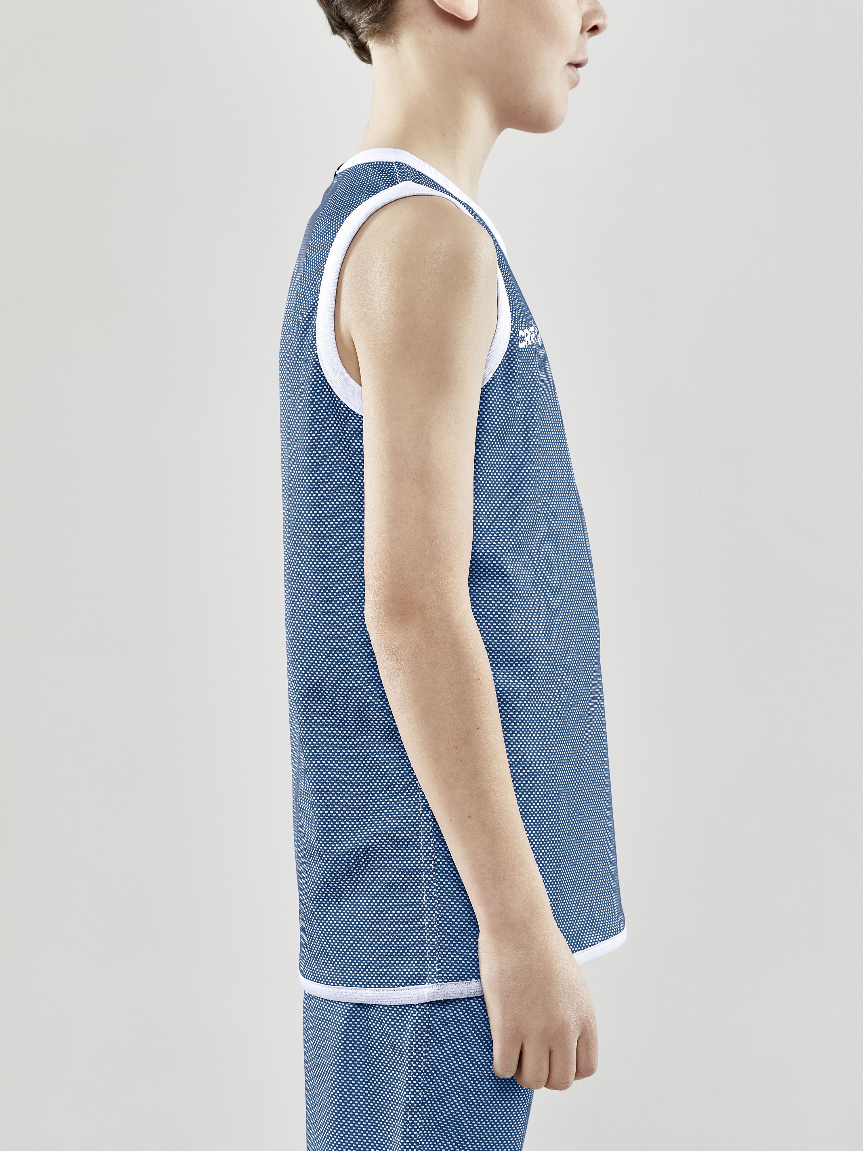 PROGRESS REVERSIBLE BASKET SINGLET JR - 12