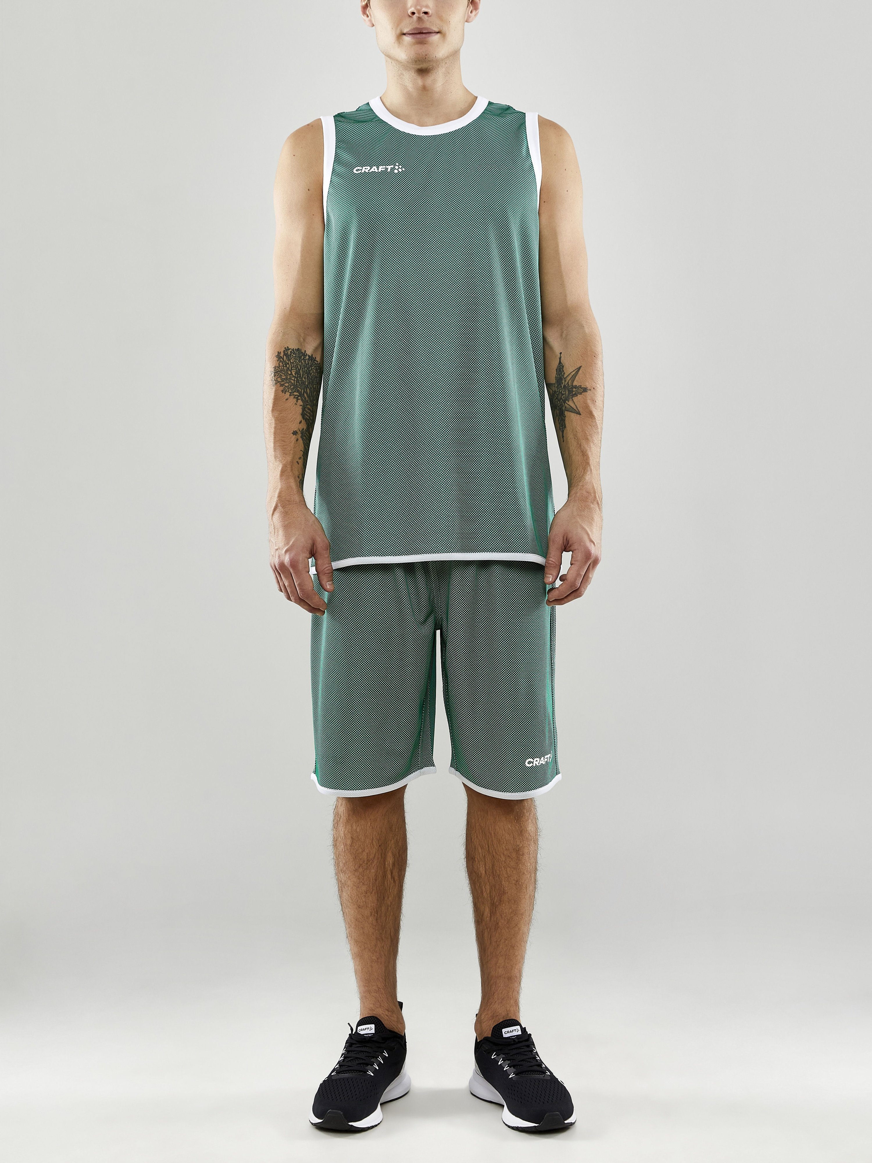 PROGRESS REVERSIBLE BASKET SHORTS M - 25