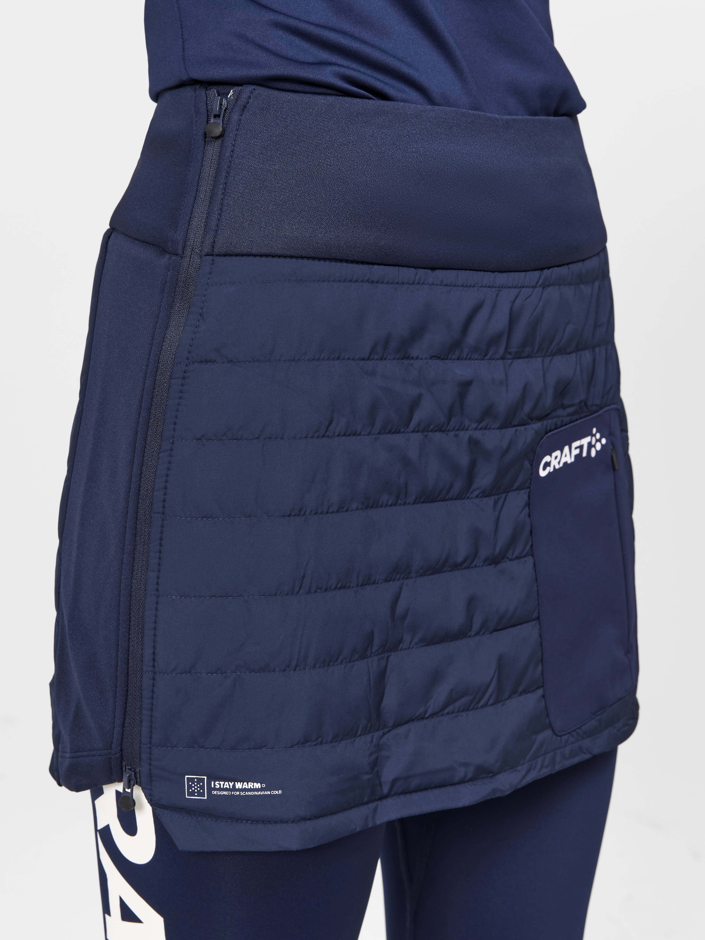 Craft CORE Nordic Club Skirt Dam – Värmande kjol för längdskidåkning - 10