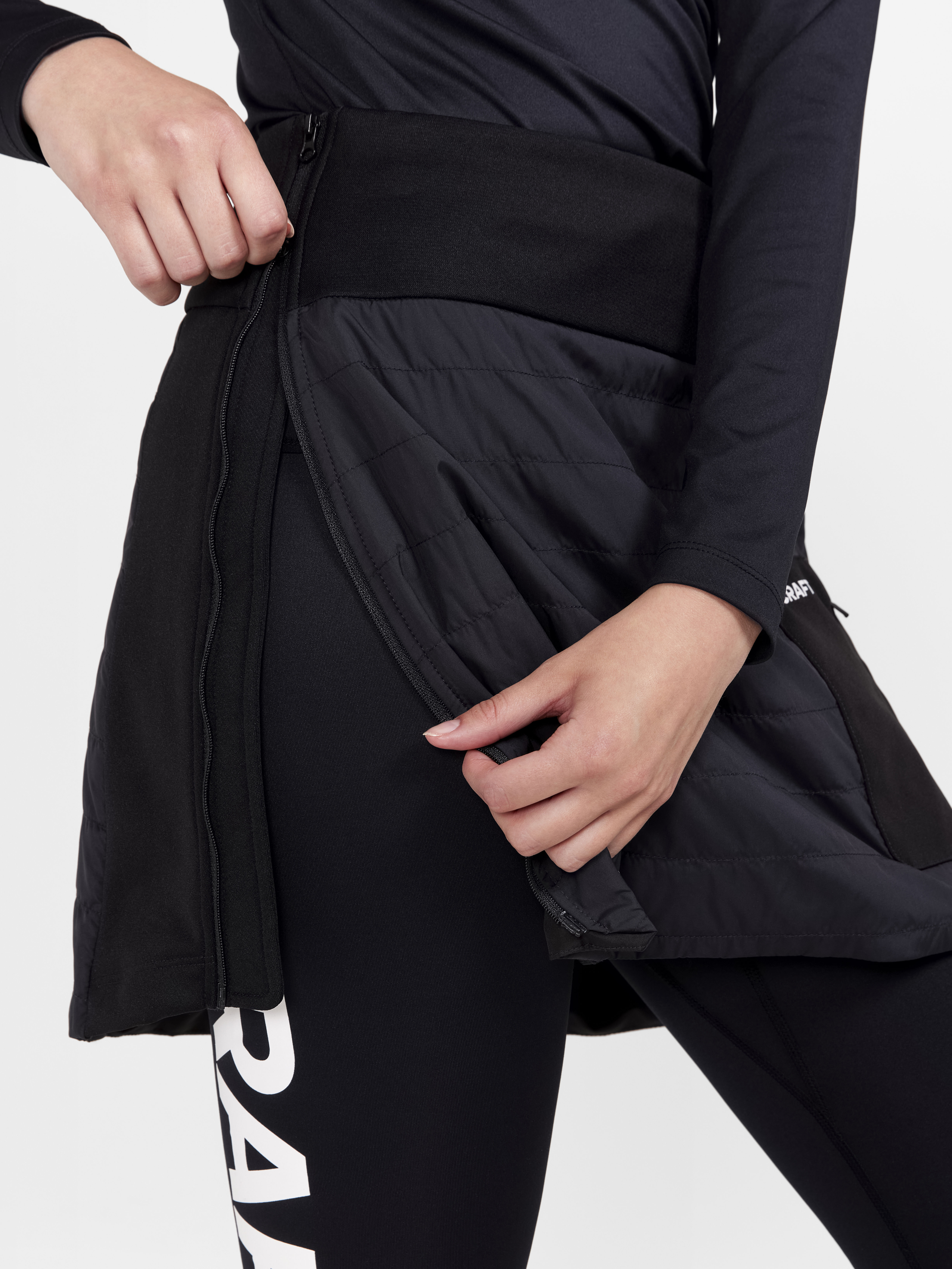 Craft CORE Nordic Club Skirt Dam – Värmande kjol för längdskidåkning - 6