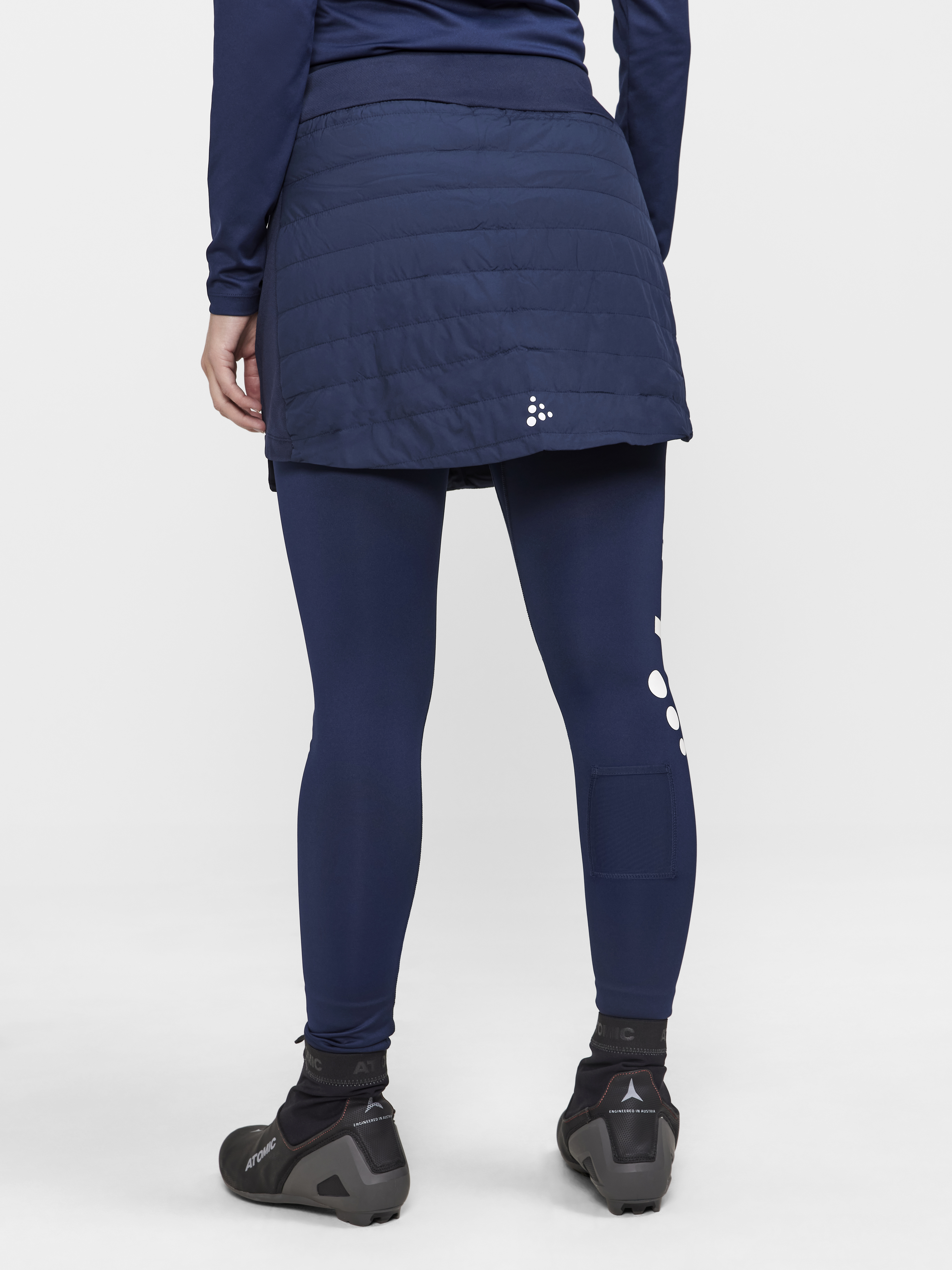 Craft CORE Nordic Club Skirt Dam – Värmande kjol för längdskidåkning - 14