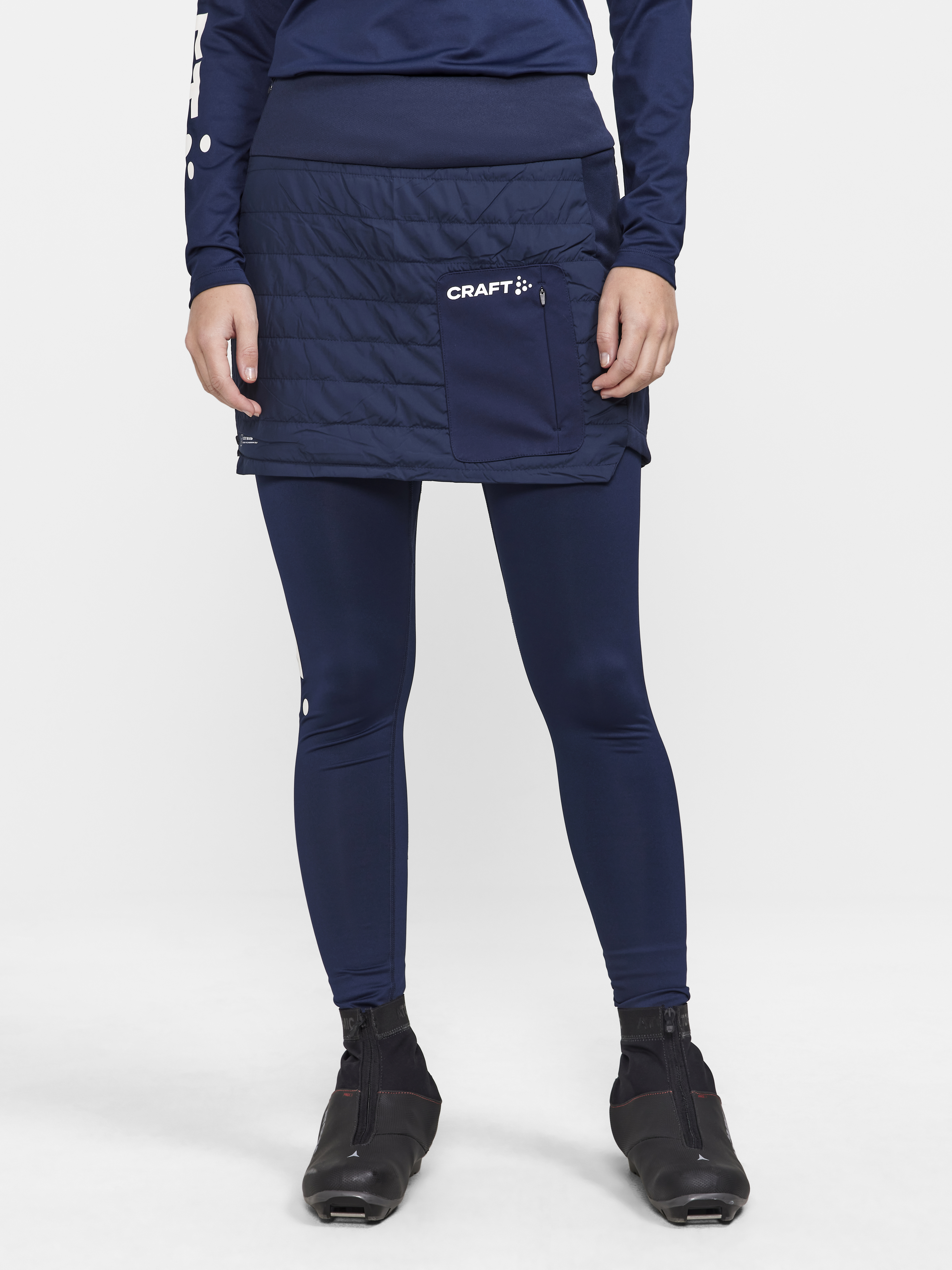 Craft CORE Nordic Club Skirt Dam – Värmande kjol för längdskidåkning - 15