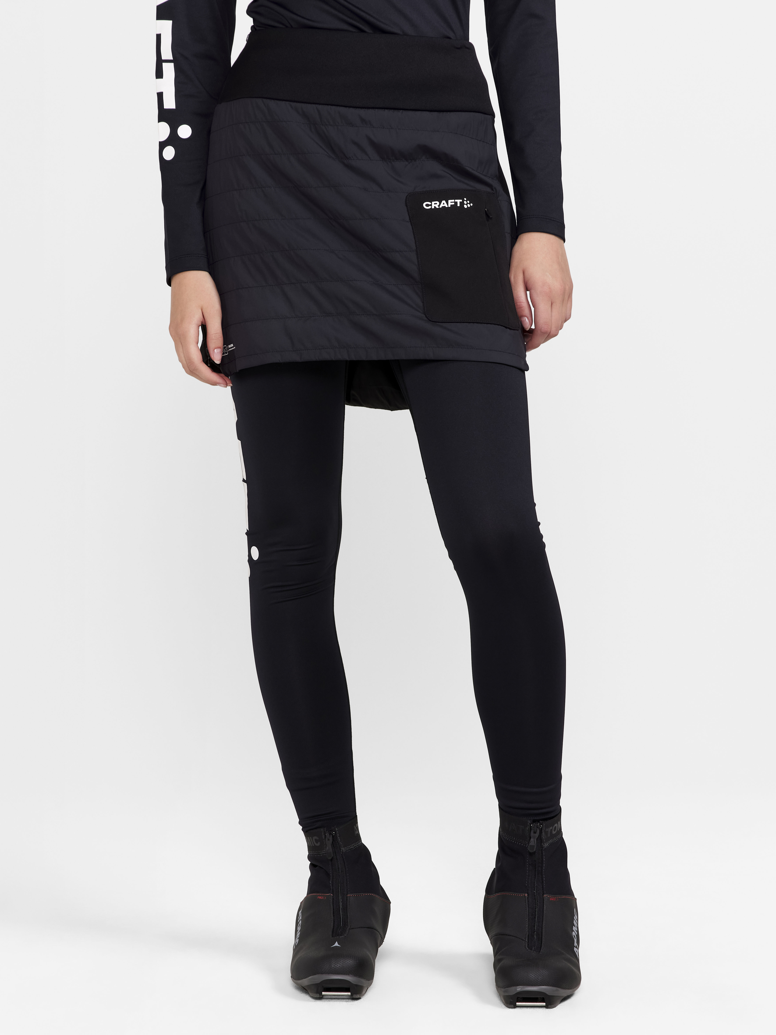 Craft CORE Nordic Club Skirt Dam – Värmande kjol för längdskidåkning - 11