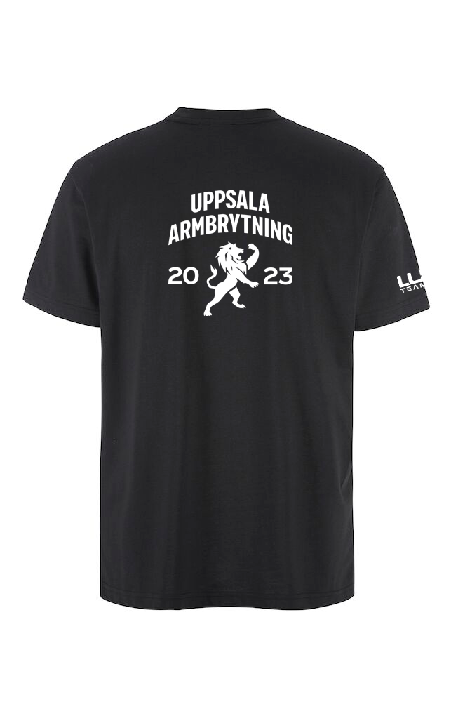 Uppsala Armbrytning Community Tee 2.0 M svart - 2