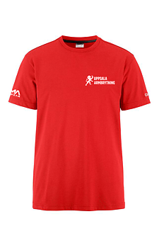 Uppsala Armbrytning Community Tee 2.0 M röd