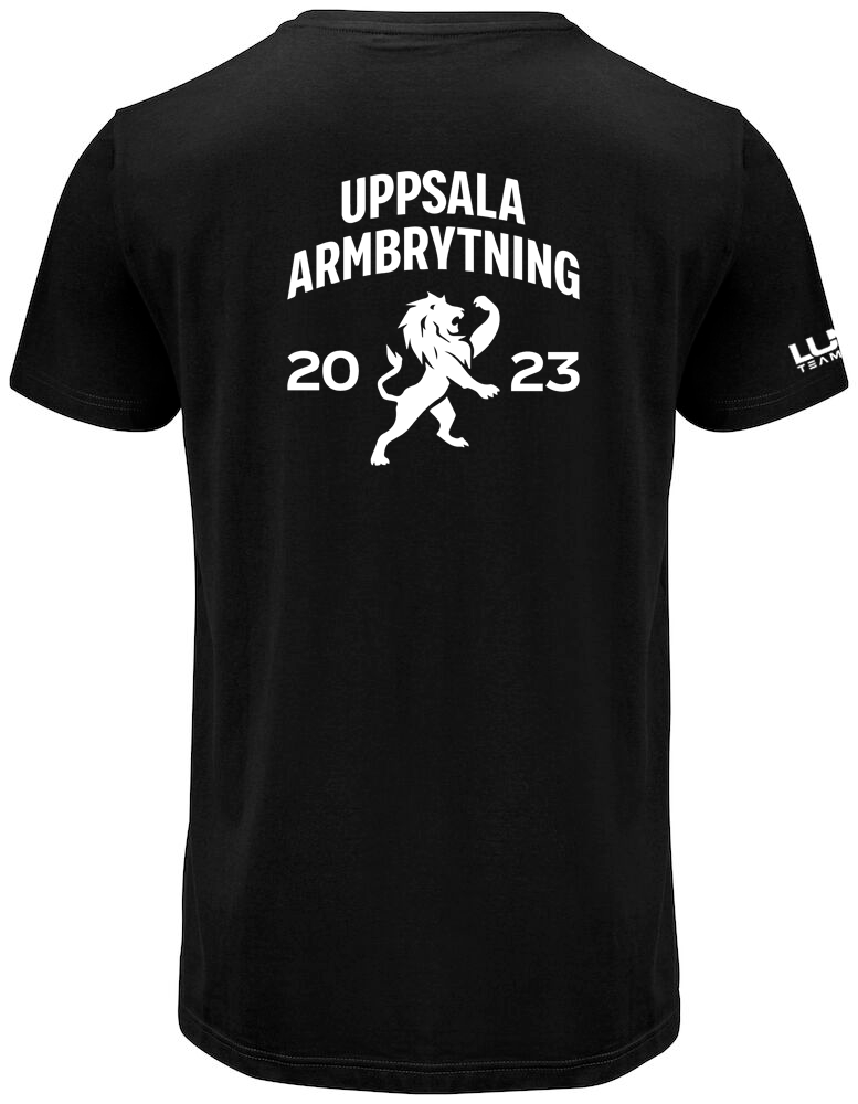 Uppsala Armbrytning Regular t-shirt M svart - 3