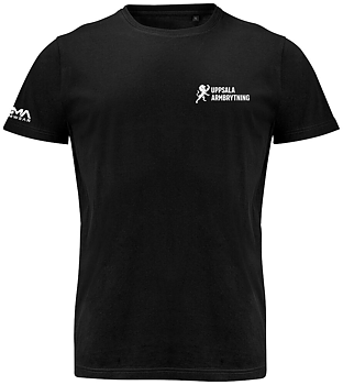 Uppsala Armbrytning Regular t-shirt M svart