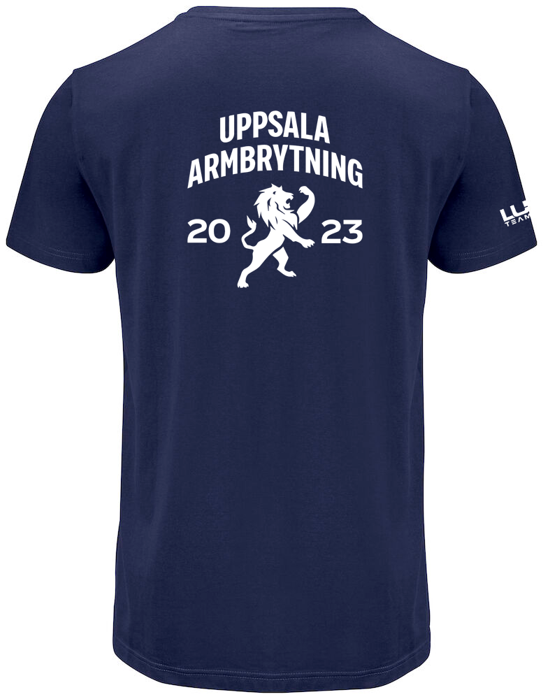 Uppsala Armbrytning Regular t-shirt M marinblå - 3