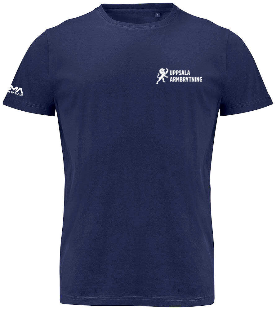 Uppsala Armbrytning Regular t-shirt M marinblå