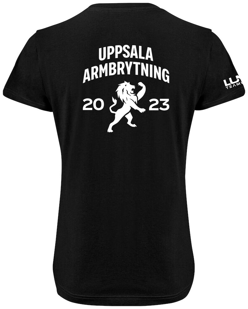Uppsala Armbrytning Regular t-shirt W svart - 3