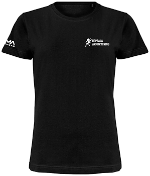 Uppsala Armbrytning Regular t-shirt W svart
