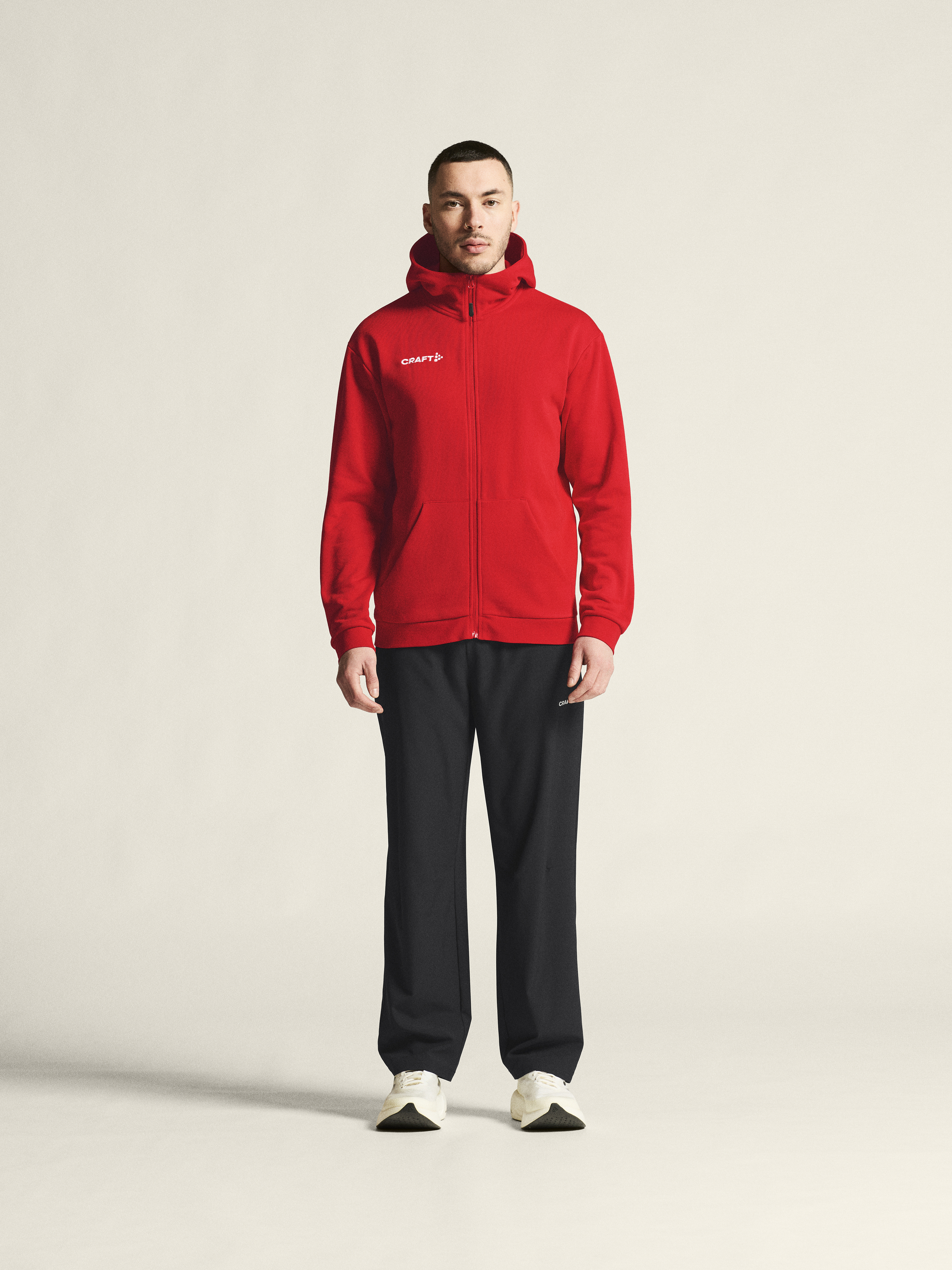 COMMUNITY 2.0 LOGO FZ HOODIE M - 24