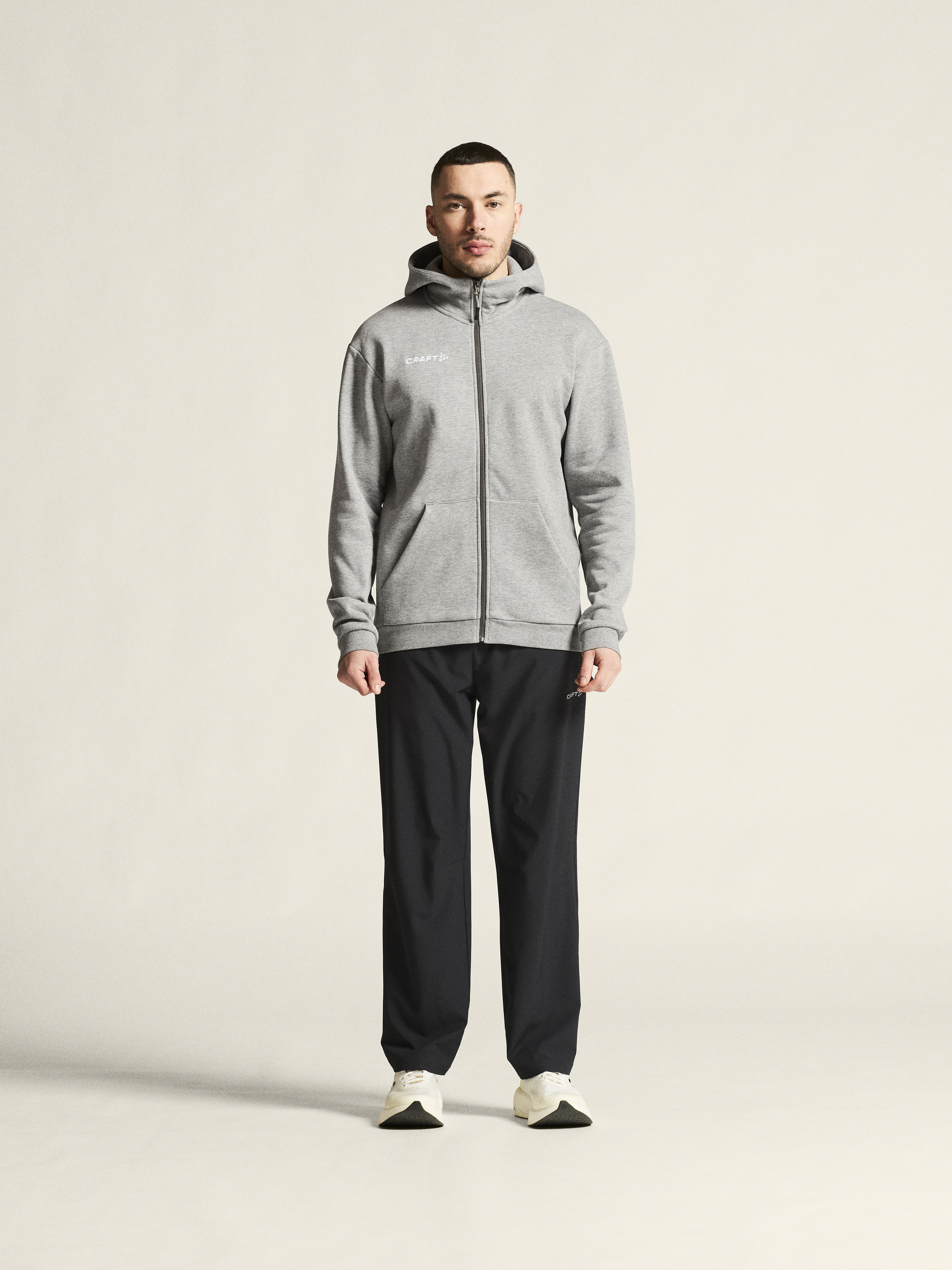 COMMUNITY 2.0 LOGO FZ HOODIE M - 30