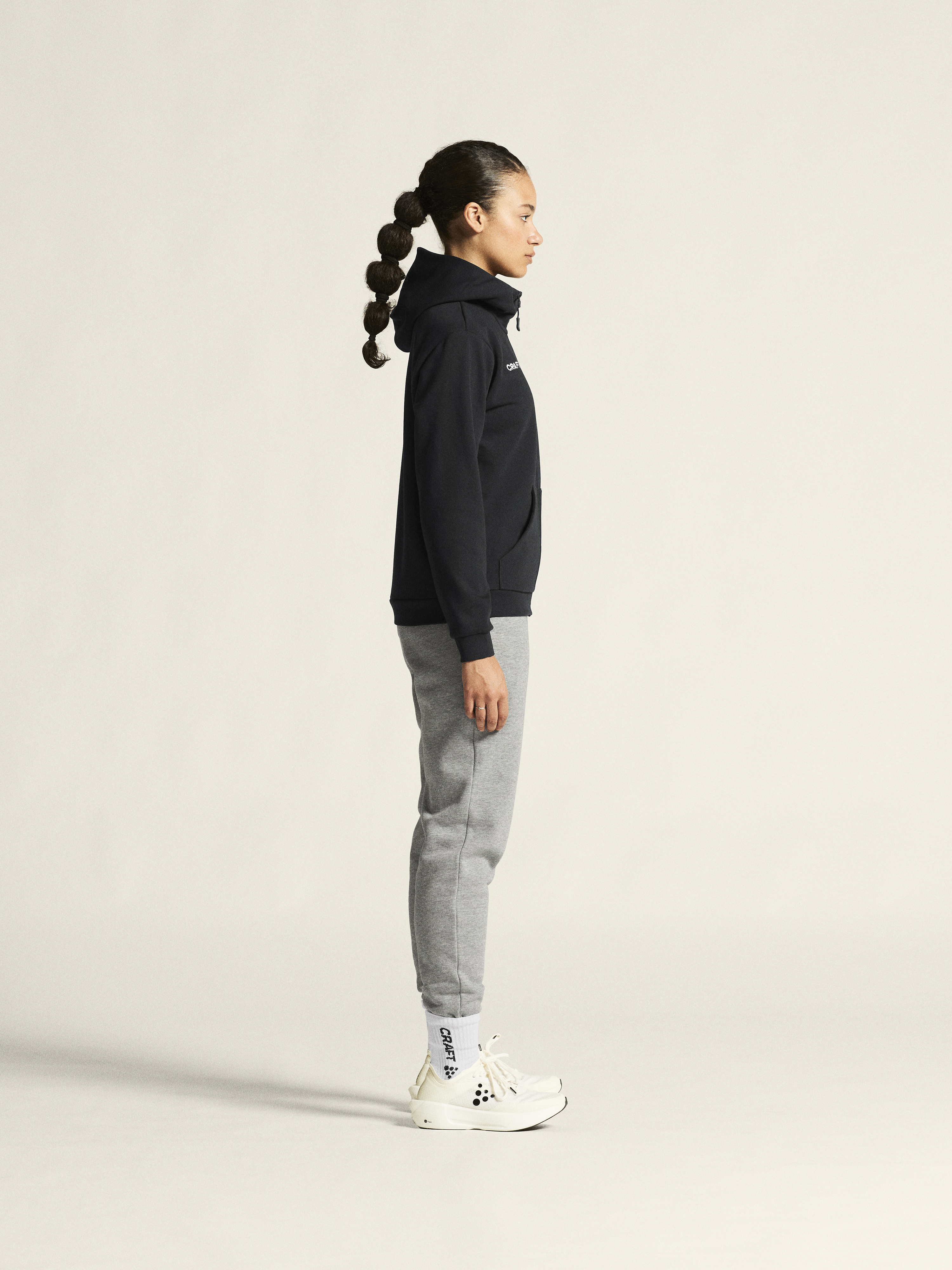 COMMUNITY 2.0 LOGO FZ HOODIE W - 25