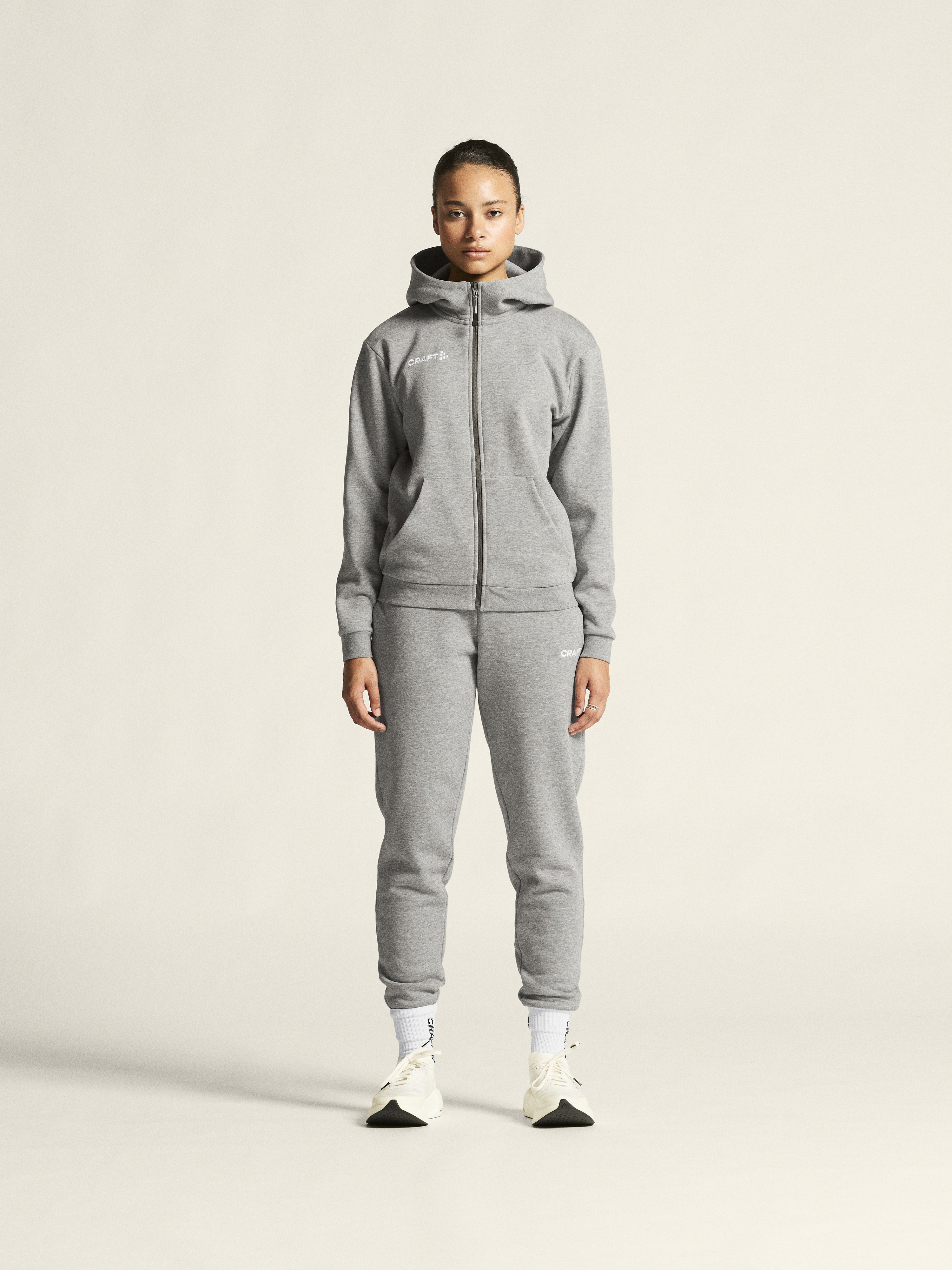 COMMUNITY 2.0 LOGO FZ HOODIE W - 35