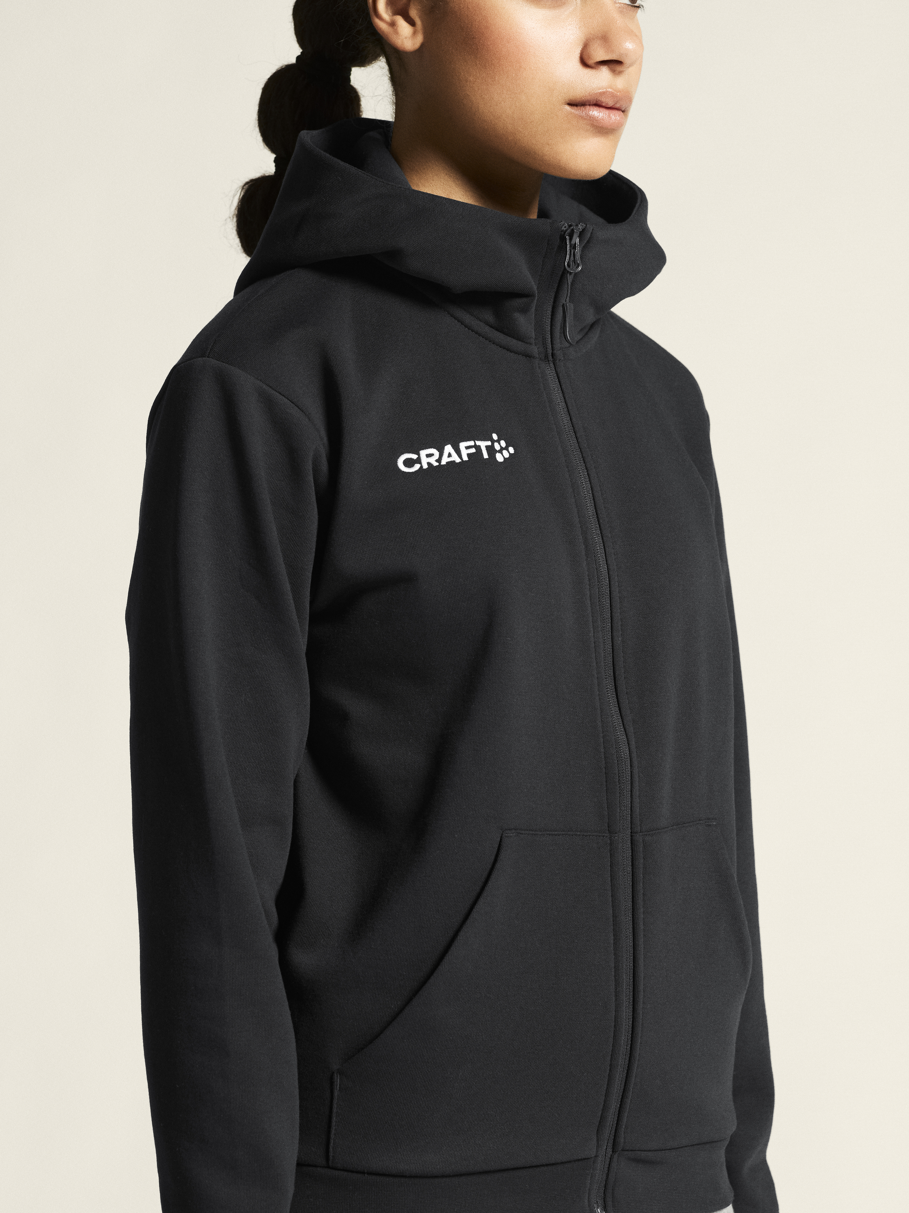 COMMUNITY 2.0 LOGO FZ HOODIE W - 23