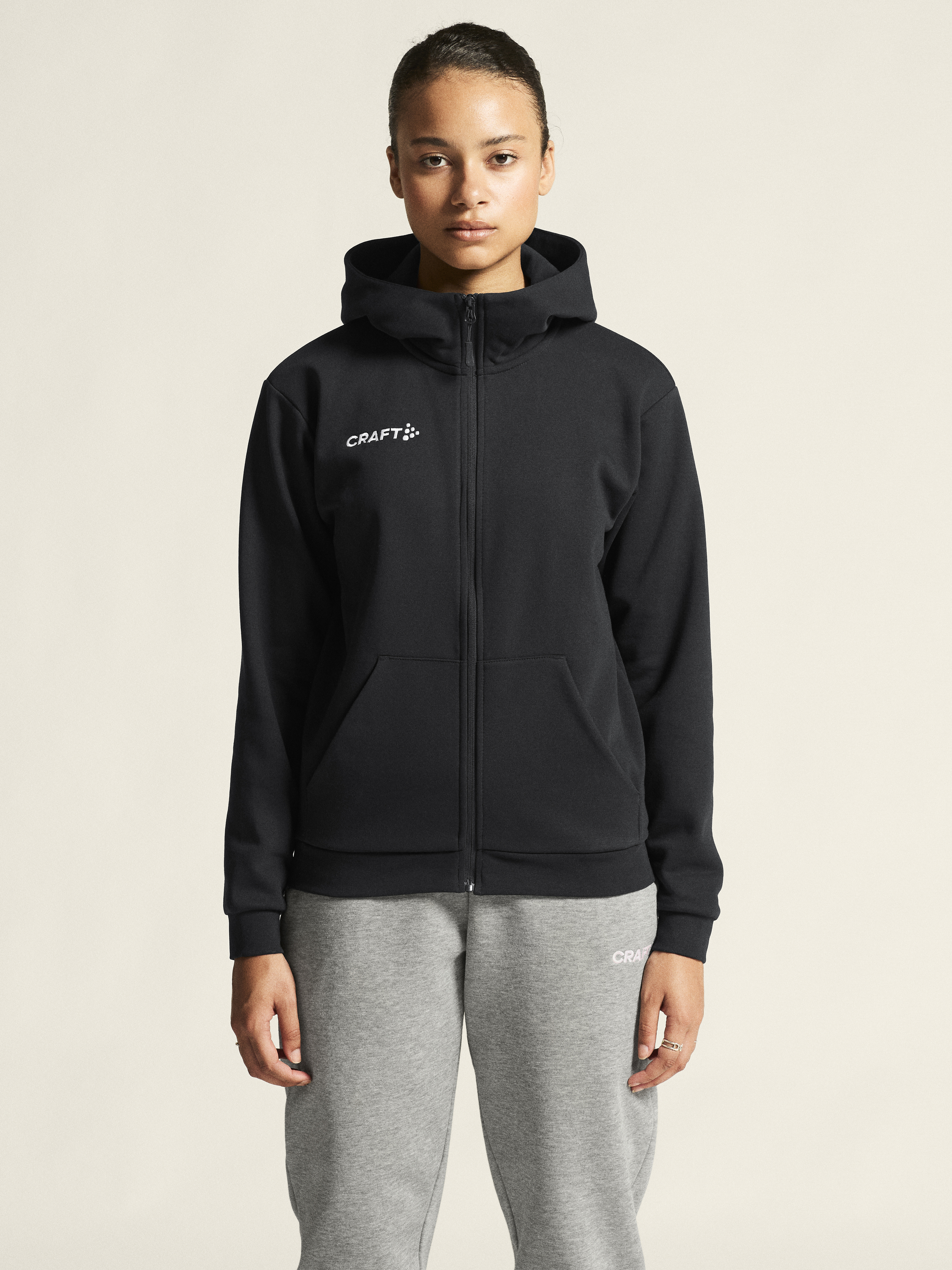COMMUNITY 2.0 LOGO FZ HOODIE W - 28