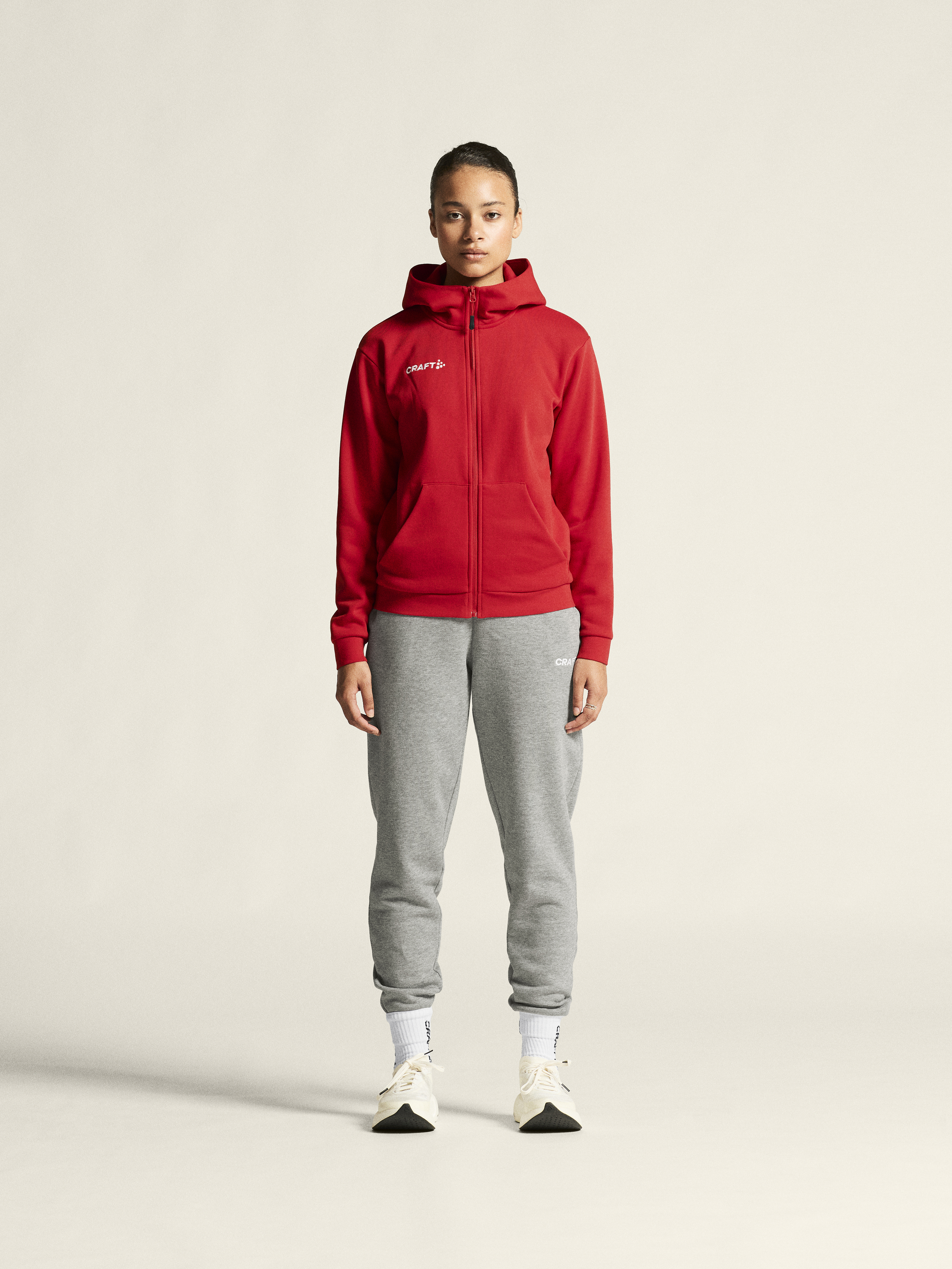 COMMUNITY 2.0 LOGO FZ HOODIE W - 37