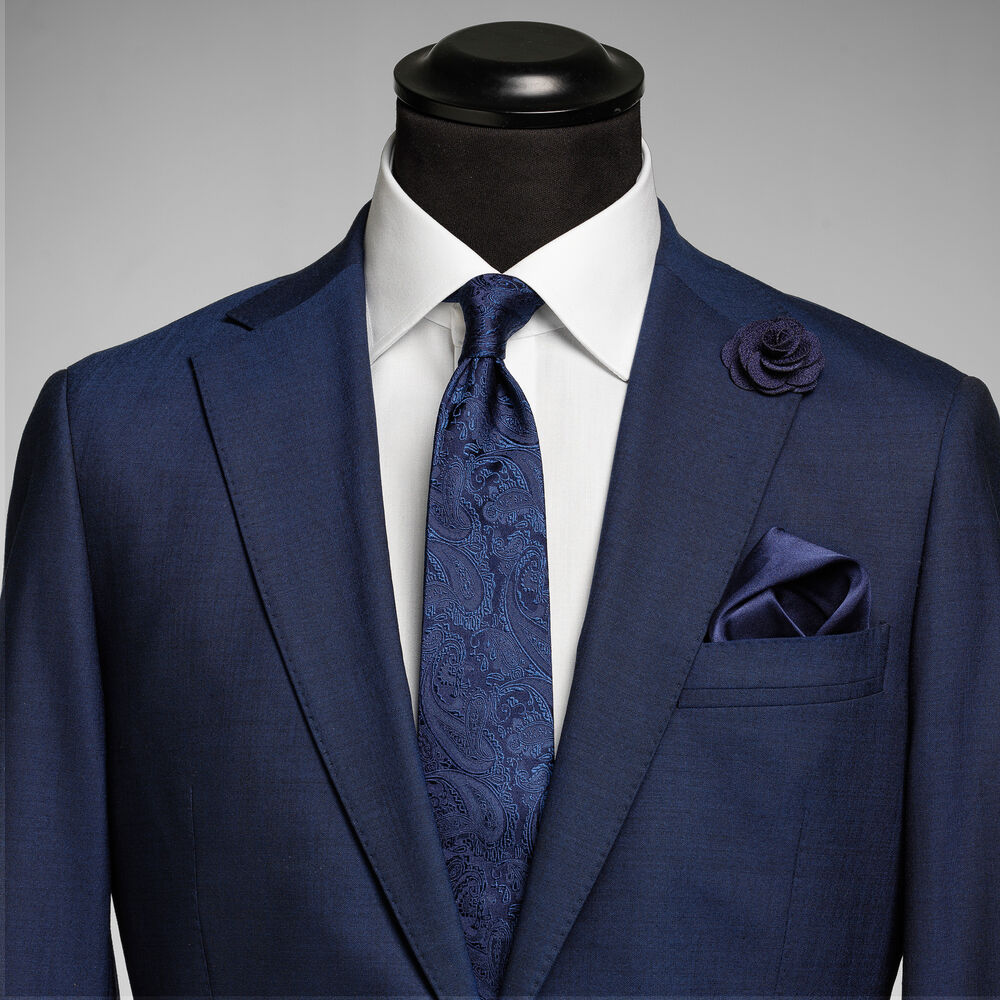 Solid Paisley Tie With Giftbox - 2
