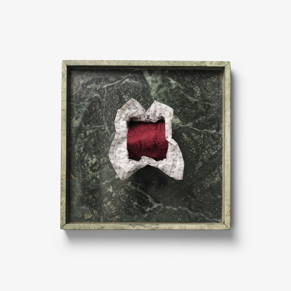 Solid Paisley Tie With Giftbox - 9