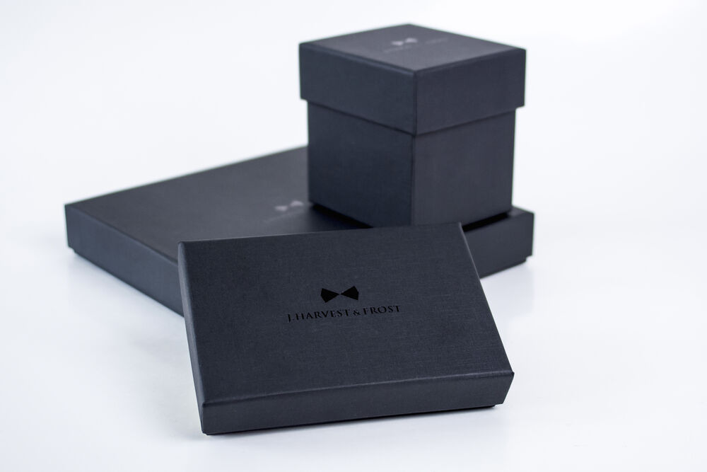 Solid Hankie & Lapel Pin With Giftbox - 13
