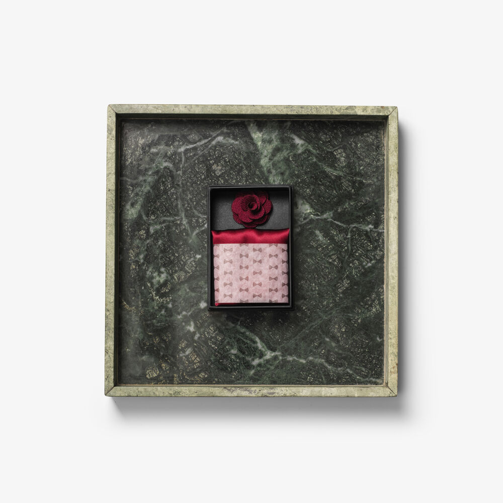 Solid Hankie & Lapel Pin With Giftbox - 3