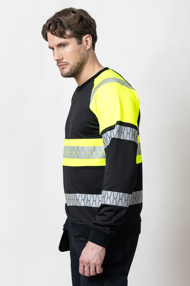 5225 Sweatshirt Hel-Zip Varsel - 5